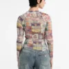 Guess Originals Top van bedrukt mesh Guess Originals Top van bedrukt mesh