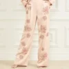 Gwen broek met geborduurde bloemen Gwen broek met geborduurde bloemen