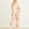 Gwen broek met geborduurde bloemen Gwen broek met geborduurde bloemen