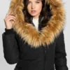 Halflange pufferjacke