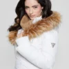 Halflange pufferjacke
