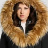 Halflange pufferjacke