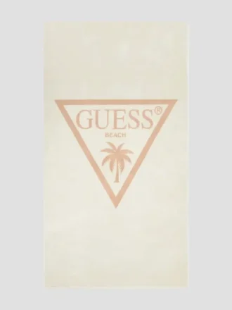 Handdoek met jacquardpalm-Triangle Logo