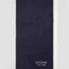 Handdoek met tweekleurige rand