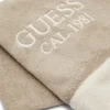 Handdoek met tweekleurige rand