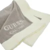 Handdoek met tweekleurige rand