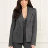 Hayden-blazer met krijtstreep Hayden-blazer met krijtstreep