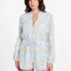 Hazel Romper met geborduurde oogjes