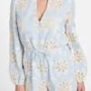 Hazel Romper met geborduurde oogjes