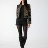 Helene jas met studs en borduursels Helene jas met studs en borduursels