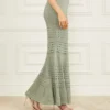 Henley-maxi-rok Henley-maxi-rok
