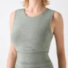 Henley-trui-jurk Henley-trui-jurk
