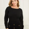 Hermione-trui-jurk met boothals Hermione-trui-jurk met boothals