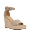 Hidy suède espadrille-sleehakken Hidy suède espadrille-sleehakken