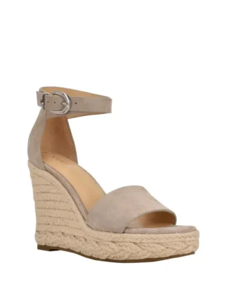 Hidy suède espadrille-sleehakken