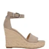 Hidy suède espadrille-sleehakken Hidy suède espadrille-sleehakken