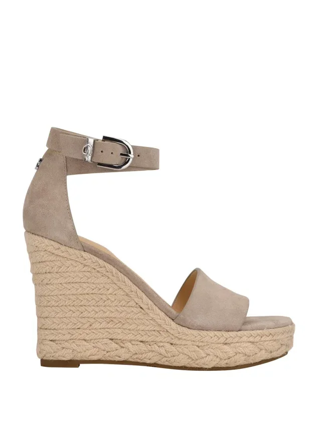 Hidy suède espadrille-sleehakken Hidy suède espadrille-sleehakken