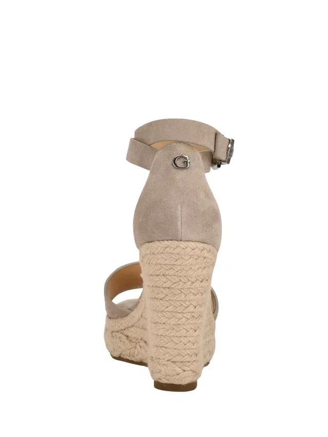 Hidy suède espadrille-sleehakken Hidy suède espadrille-sleehakken