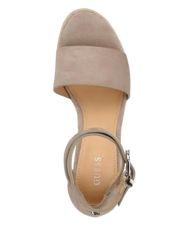 Hidy suède espadrille-sleehakken Hidy suède espadrille-sleehakken