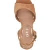 Hitten suède plateausandalen