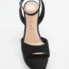 Hitten suède plateausandalen