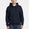 Hoodie met geborduurd logo