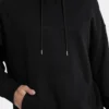 Hoodie met geborduurd logo