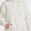 Hoodie met geborduurd logo