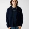 Hoodie met rits en American Tradition-logo Hoodie met rits en American Tradition-logo