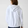 Hoodie met rits en American Tradition-logo Hoodie met rits en American Tradition-logo