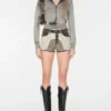 Hoodie van badstof met kristallen Hoodie van badstof met kristallen