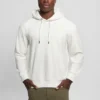 Hoodie van fluweel met reliëf