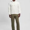 Hoodie van fluweel met reliëf