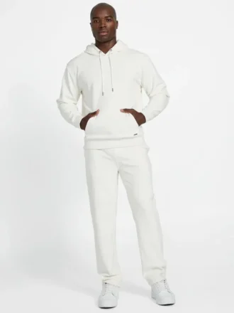 Hoodie van gebonden fluweel