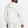 Hoodie van gebonden fluweel