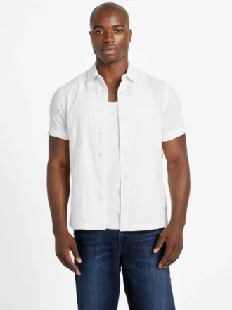 Idris-overhemd met borduursels Idris-overhemd met borduursels