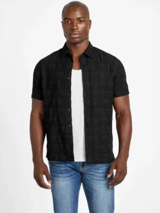 Idris-overhemd met borduursels Idris-overhemd met borduursels