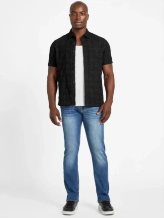 Idris-overhemd met borduursels Idris-overhemd met borduursels