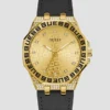 Insignia analoog horloge met zwart leer Insignia analoog horloge met zwart leer