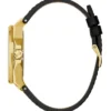 Insignia analoog horloge met zwart leer Insignia analoog horloge met zwart leer