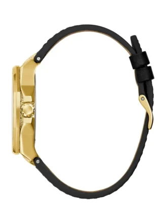 Insignia analoog horloge met zwart leer