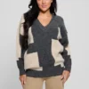 Intarsia-trui met kleurblokken