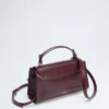 Iris bamboe lederen tas