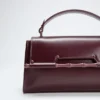Iris bamboe lederen tas