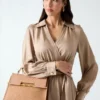 Iris grote leren tas