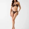 Ivy bandeau met gekruiste bandjes en strass