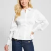 Jackie Top met vetersluiting Jackie Top met vetersluiting