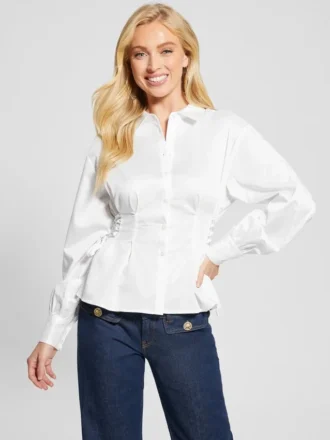 Jackie Top met vetersluiting