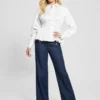 Jackie Top met vetersluiting Jackie Top met vetersluiting