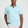 Jacquard gebreide polo